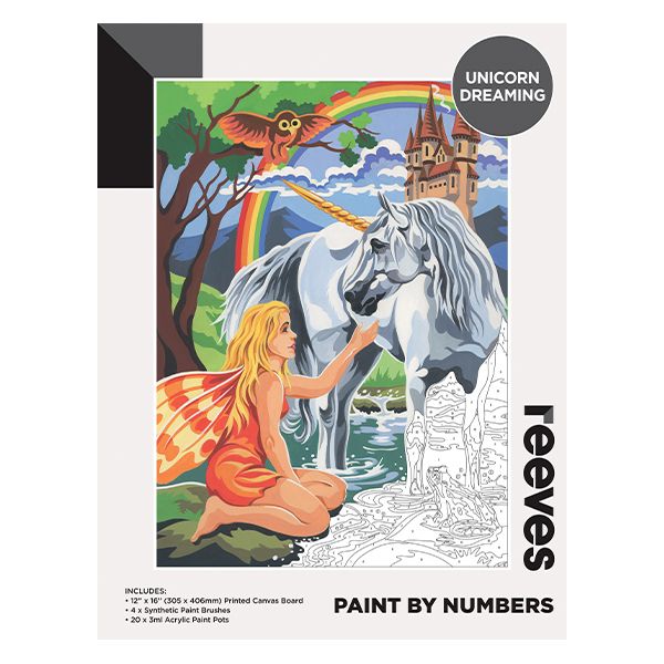 Picture of Paint By Numbers 12X16in Unicorn Dream
