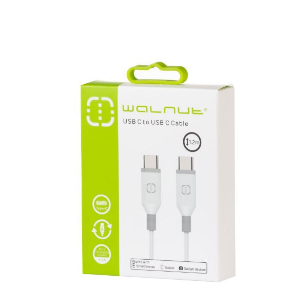 Picture of Walnut USB-C to USB-C Charging Cable, 1.2 Metre