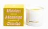 Picture of I Hate Everyone, Except You Hidden Message Candle, Waterlily & Moss, by Home Fragrance Co.