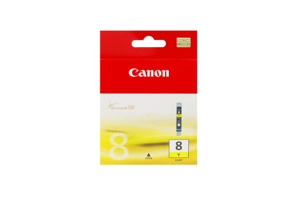 Picture of Canon CLI-8 Ink Cartridge, Yellow (CLI8Y)